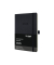 Buchkalender C2624, schwarz, 2 Seiten / links Woche / rechts Notizseite, 