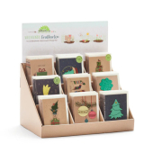Grusskarten Weihnachten+Neujahr sortiert