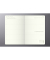 Buchkalender C2620, schwarz, 1 Tag / 1 Seite, 13,5x21cm (A5), 2026