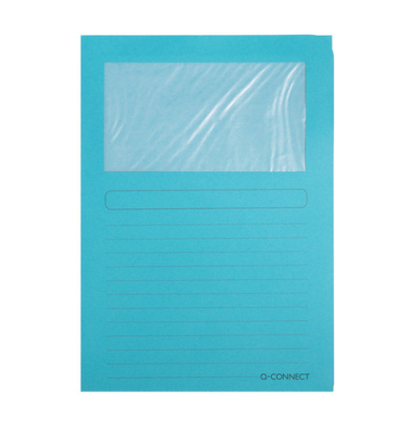 Umlaufmappe Q-CONNECT Ordo KF15246 blau Papier 120g