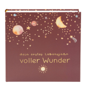 Fotoalbum Baby 24 496, Weltraum - voller Wunder, 25x25cm (BxH), 60 Seiten