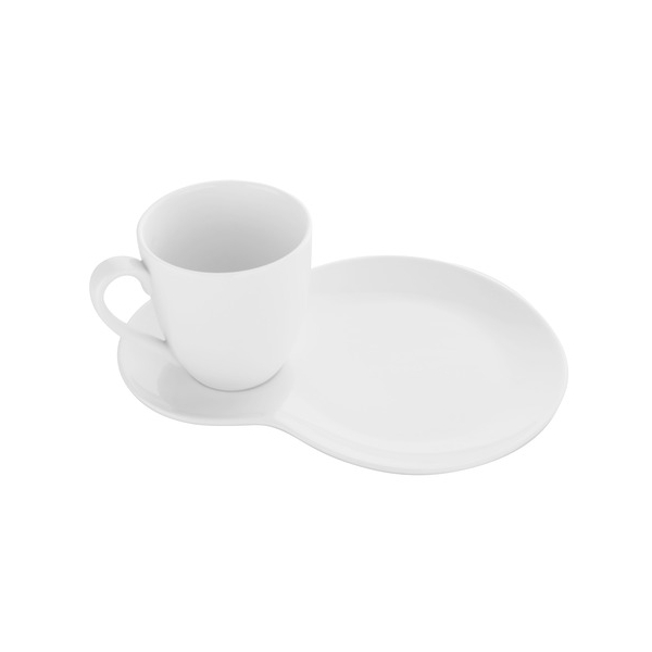 4 Stück PBs Kaffeetasse 320ml + UntersetzerDessert 9004546569381 PBs