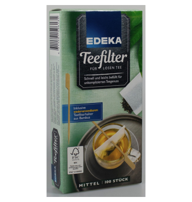 Teefilter mittel 100St