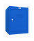 Schließfächer CL0544BBK CL 66 l 9kg blau mit Zylinderschloss Stahl, pulverbeschichtet