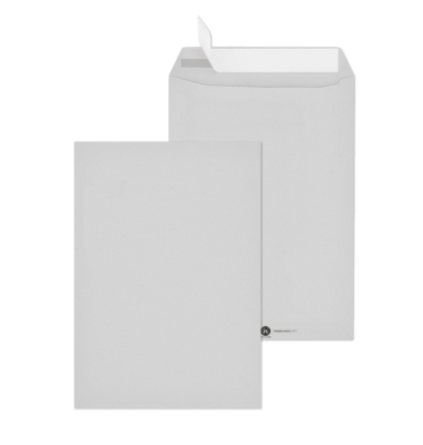 Versandtaschen 30003816, C4, ohne Fenster, haftklebend, 100g, recyclinggrau