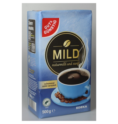 Kaffee gemahlen 500g