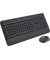 Signature Combo MK650 GRAPHITE Tastatur-Maus-Set kabellos schwarz