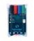 Boardmarker-Set Maxx 293, 129394, Etui, 4-farbig sortiert, 2-5mm Keilspitze