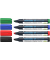 Boardmarker-Set Maxx 293, 129394, Etui, 4-farbig sortiert, 2-5mm Keilspitze