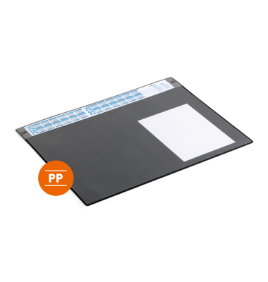 Schreibunterlage Business 722501 schwarz schwarz 65x48cm
