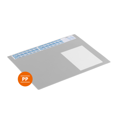 Schreibunterlage Business 722510 grau grau 65x48cm