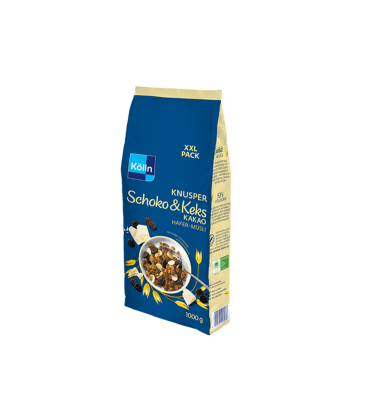 Müsli Knusper Schoko/Keks Kakao Hafer 6x1kg