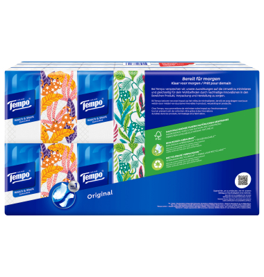 Taschent&uuml;cher 830318, Original Design Edition, 4-lagig, 21x21cm