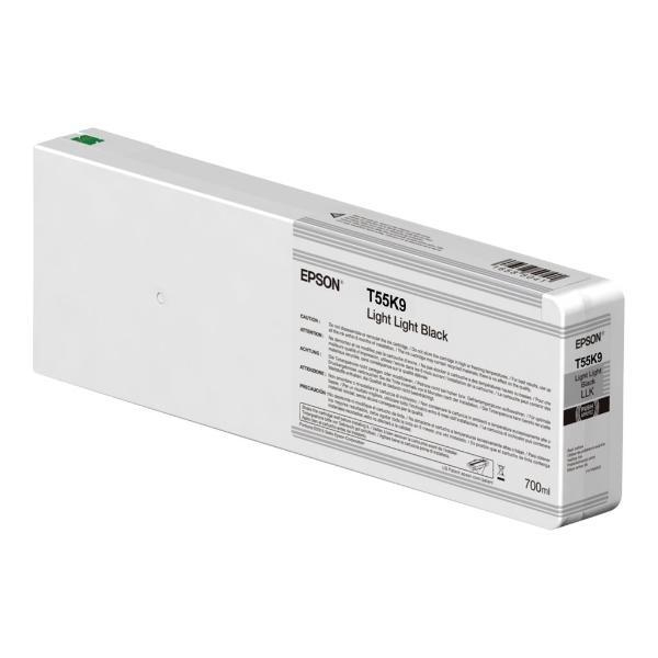0010343976740 - Original Epson C13T55K900   T55K900 Tintenpatrone schwarz hell hell