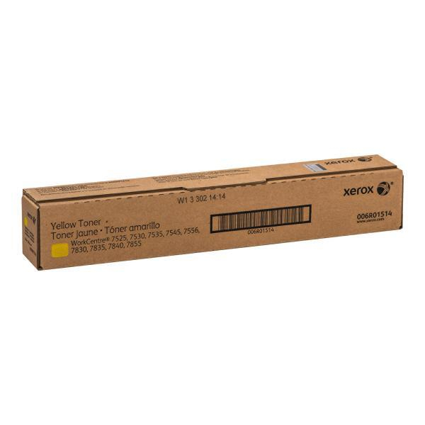 0095205615142 - Original WC7525 Toner - yellow (006R01514) für WorkCentre 75xx 78xx 79xx EC7836 EC7856