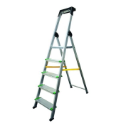 BES5530073 Leiter, 5 Stufen, Aluminium