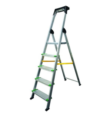 BES5530073 Leiter, 5 Stufen, Aluminium