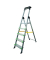BES5530073 Leiter, 5 Stufen, Aluminium