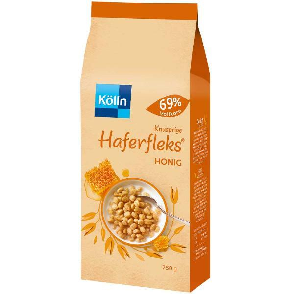 4000540021042 - Knusprige Haferfleks Honig 750g 4000540021042 Kölln