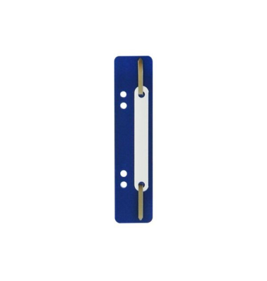 Heftstreifen PP m.Kst.Deckl. blau 35x150mm 100 Stück