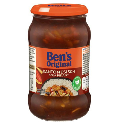 Ben´s Original Sauce, kantonesisch Soja pikant, 400g