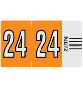 6754 Orgacolor Jahrgangssignale auf Streifen, 2024, orange