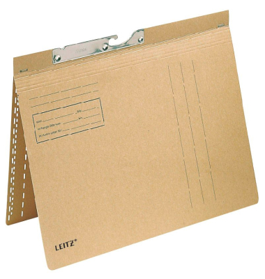 Pendelhefter 2114 2114-00-00, A4 naturbraun Recyclingkarton 250g