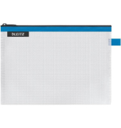 WOW 40250036 Traveller Zip-Beutel wasserabweisend, 170x240 mm (M), Blau