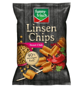 Linsen Chips Sweet Chili Style, 90gr