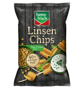 Linsen Chips Sour Cream Style, 90gr