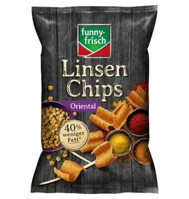Linsen Chips Oriental Style, 90gr Linsen Chips Oriental Style, 90gr
