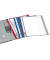Schnellhefter Serie 2580 258006, A4+, blau, Polyvinylchlorid (PVC), Vorderdeckel transparent