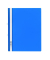 Schnellhefter Serie 2580 258006, A4+, blau, Polyvinylchlorid (PVC), Vorderdeckel transparent