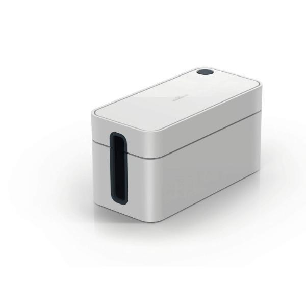 Durable 503510 Kabelbox CAVOLINE BOX S, 246 x 116 x 128 mm, 3-fach Stecker, grau 4005546994369 Durable