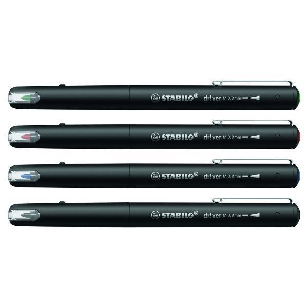 4006381615013 - 1089 dr!ver Filzschreiber 08 mm sortiert 4006381615013 4 Stück