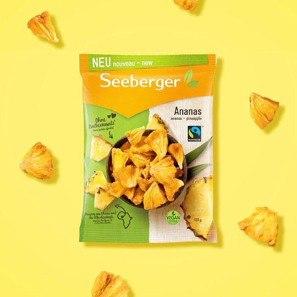 4008258416013 - Ananas getrocknete Fruchtscheiben ungezuckert Fairtrade 100g 4008258416013 SEEBERGER