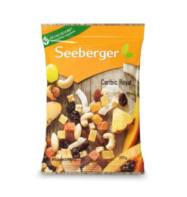 Caribic Royal: Süßer Mix aus Papaya, Ananas, Mango, etc., vegan