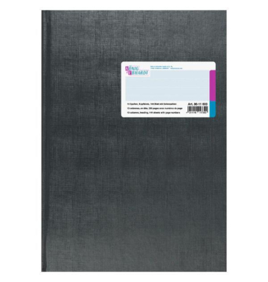 Spaltenbuch 86-11603, A4, 10 Spalten, 144 Blatt, grau