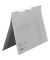 Pendelhefter 15033662, A4 grau Recyclingkarton 320g