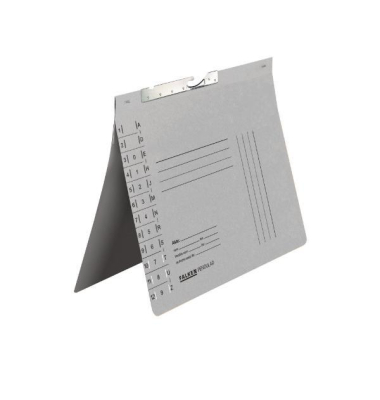 Pendelhefter 15033678F, A4 grau Recyclingkarton 320g