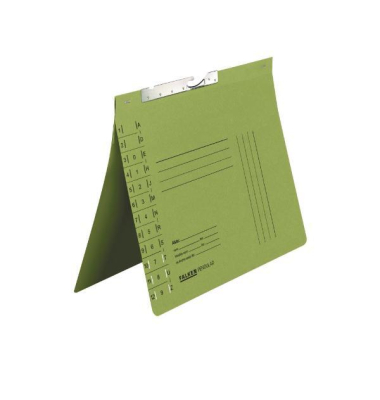 Pendelhefter 15033700F, A4 gr&uuml;n Recyclingkarton 320g