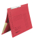 Pendelhefter 15033812, A4 rot Recyclingkarton 320g