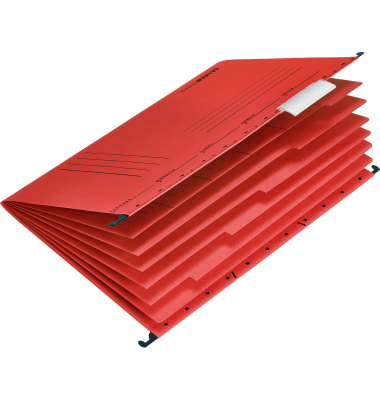 Personalakten UNIREG 15046580, A4 rot Karton 230g