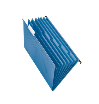 Personalakten 15046582F, A4 blau Recyclingkarton 230g