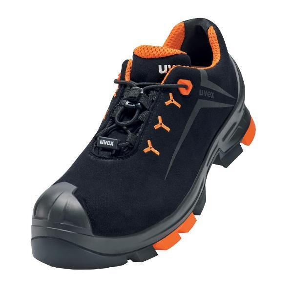 4031101653082 - Sicherheitshalbschuhe 2 S3L ESD Unisex schwarz orange Weite 11 Größe 39 4031101653082 uvex