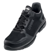 Sicherheitshalbschuhe uvex 1 sport, S1PL, ESD, Unisex, schwarz, Weite 12, Gr&ouml;&szlig;e 46