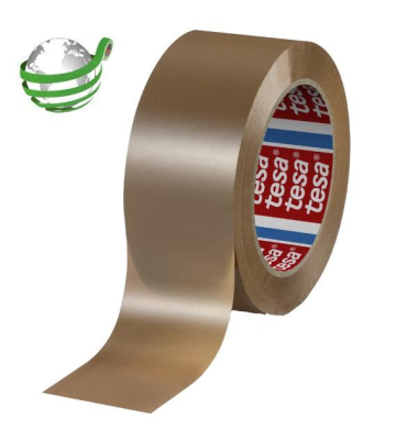 60418 PET Klebeband, 50mmx132m, braun
