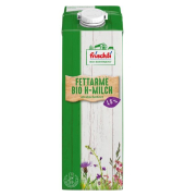 Fettarme Bio H-Milch, ultrahocherhitzt, 1,5% Fett, 1 Liter