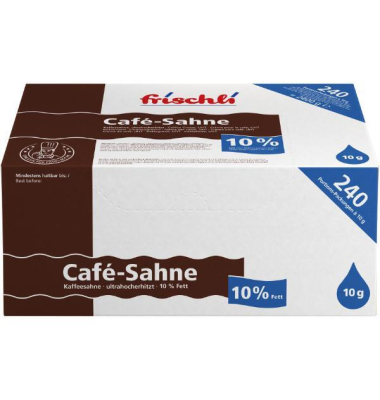 Kaffeesahne 1143, 10% Fett, 240x10g