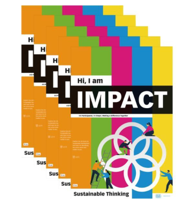 Impact Flipchart-Block Englisch